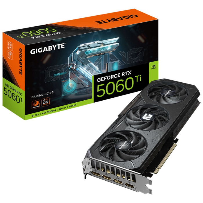 GIGABYTE (GV-N506TGAMING OC-8GD) RTX5060Ti GAMING OC 8G 8 Гб