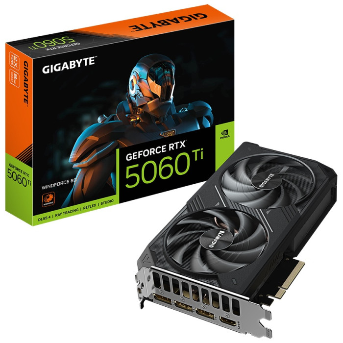 GIGABYTE GV-N506TWF2-8GD RTX5060Ti WINDFORCE 8G 8 Гб