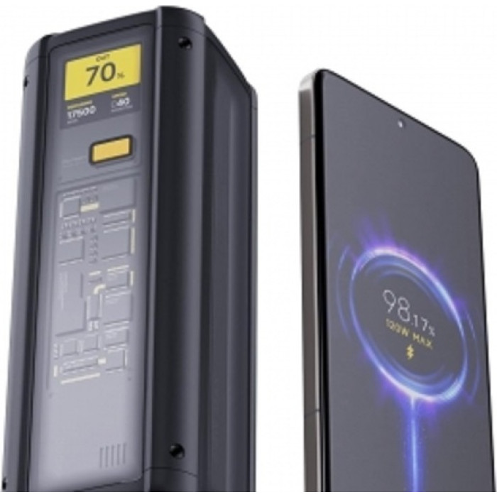 Внешний аккумулятор Xiaomi P03MI 25000 мАч черный