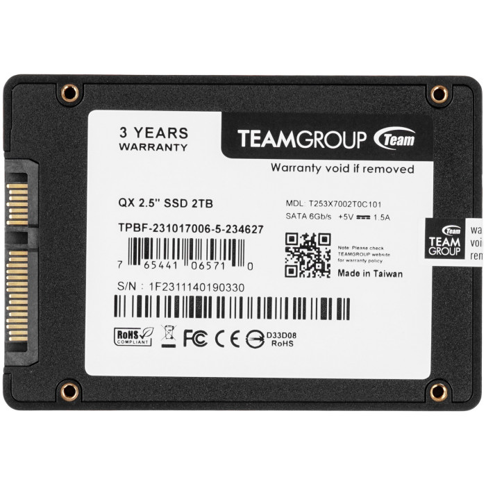 SSD Team Group T253X7002T0C101 2000 Гб