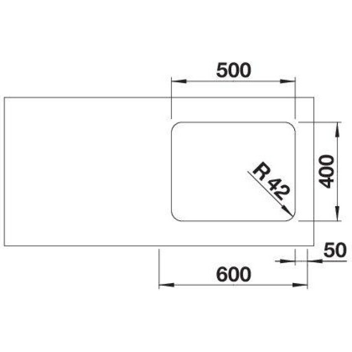 Blanco Solis 500-U серебристый
