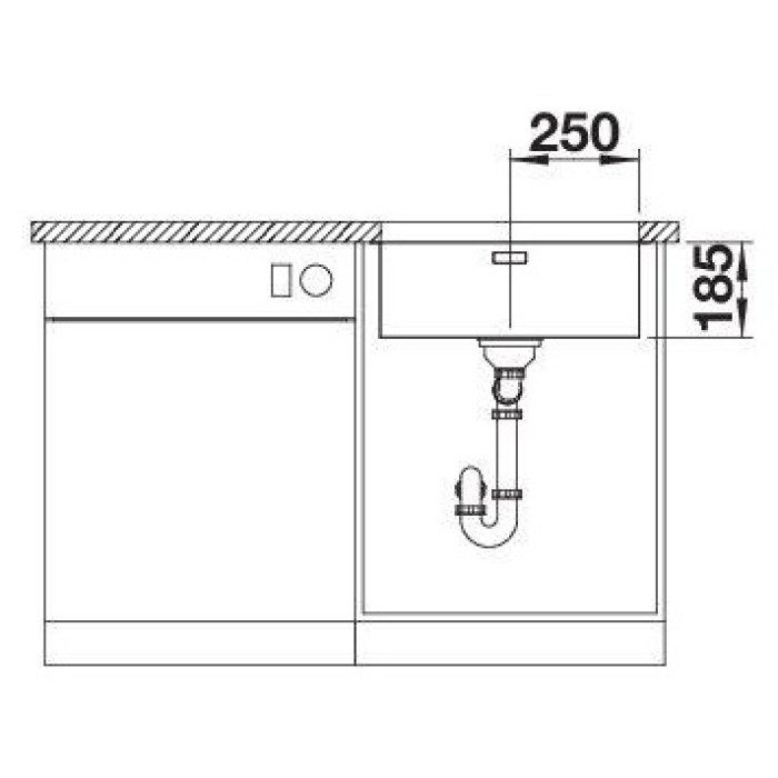 Blanco Solis 500-U серебристый