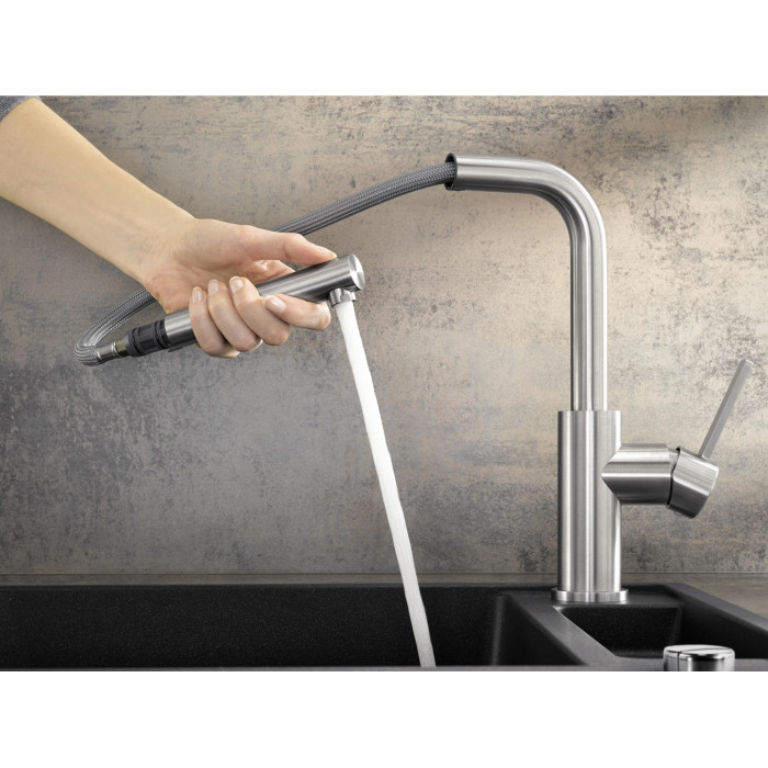 Смеситель для кухни (мойки) Blanco Lanora-S 523123, однозахватный