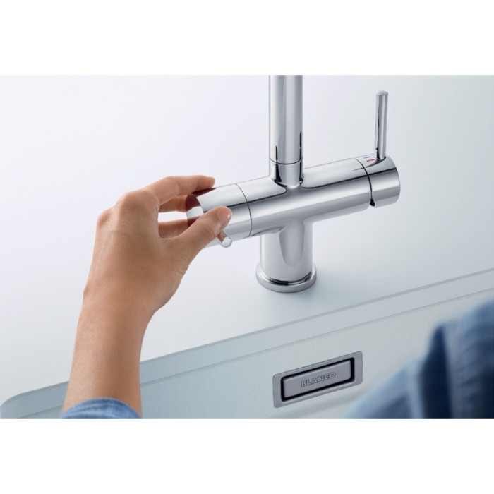 Смеситель для кухни (мойки) Blanco Fontas-S II UltraResist 525199, двухзахватный