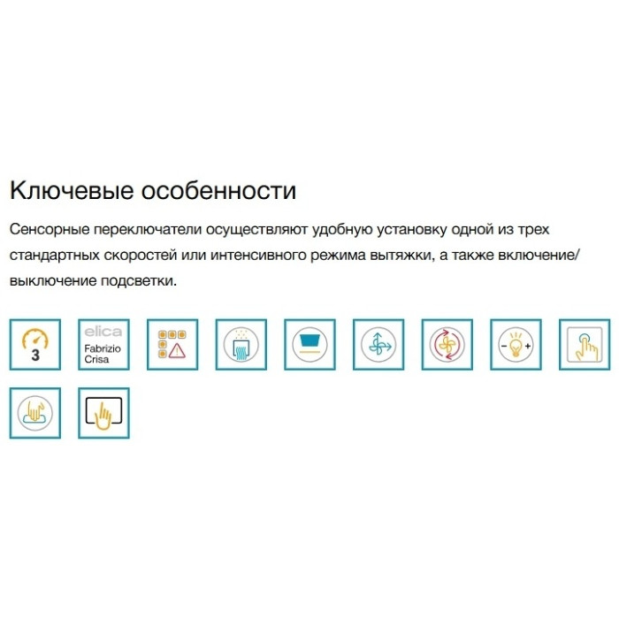 Elica L'ESSENZA BL/A/90 черный