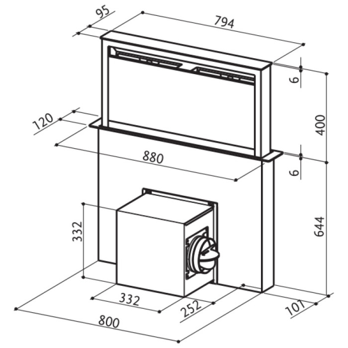 Faber Fabula Evo WH A90 белый