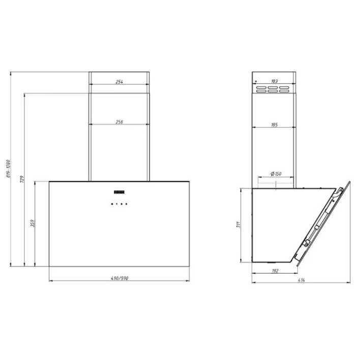 Franke LENS WH 60 белый