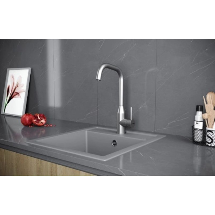 Смеситель для кухни (мойки) KuchenStern 410SS40, однозахватный