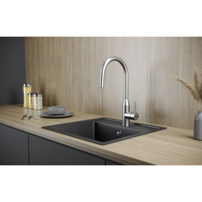 Смеситель для кухни (мойки) KuchenStern 409SS40, однозахватный