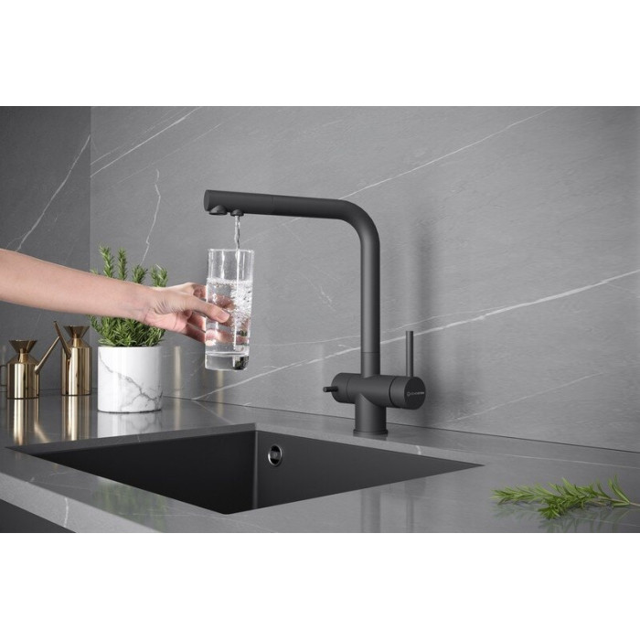 Смеситель для кухни (мойки) KuchenStern 400GM40, двухзахватный