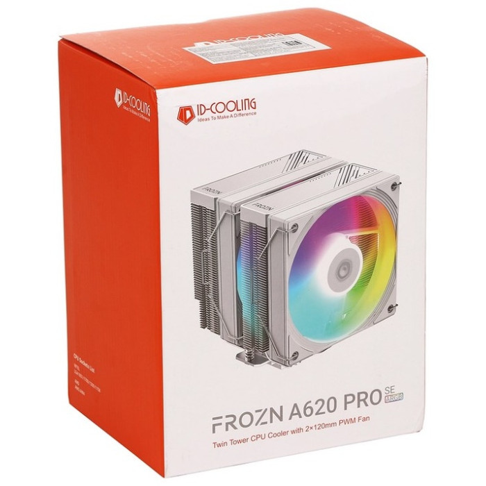Кулер ID-COOLING ID-CPU-FROZN-A620-PRO-SE-ARGB-WHITE