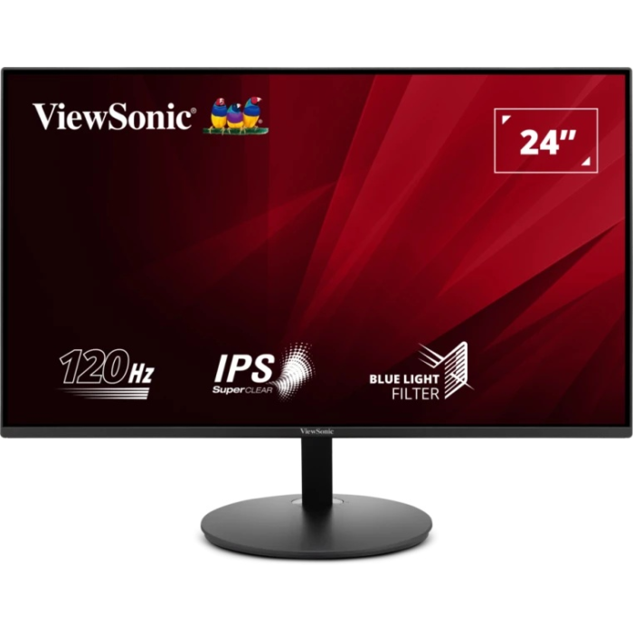 Монитор 24' FHD Viewsonic VA24E1-H черный