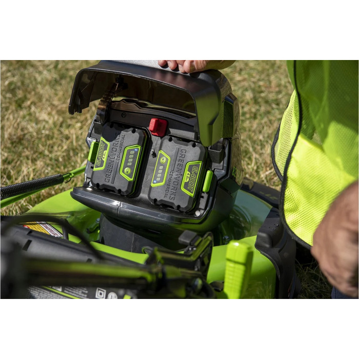 Газонокосилка колесная электрическая Greenworks GC82LM51SP2K2,2515907UB