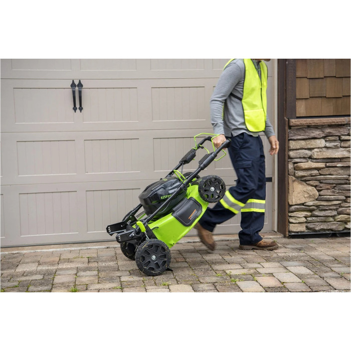 Газонокосилка колесная электрическая Greenworks GC82LM51SP2K2,2515907UB