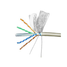 Кабель сетевой SHIP D175-P Cat.6 FTP 30В PVC<br>1296