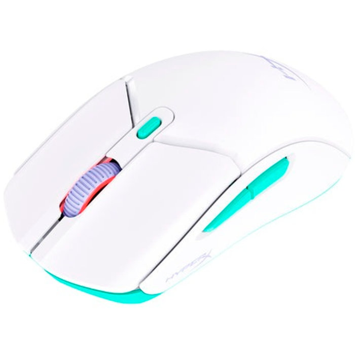 HyperX Pulsefire Haste 2 Core Wireless (Wht/Grn/Pur) 8R2E7AA белый