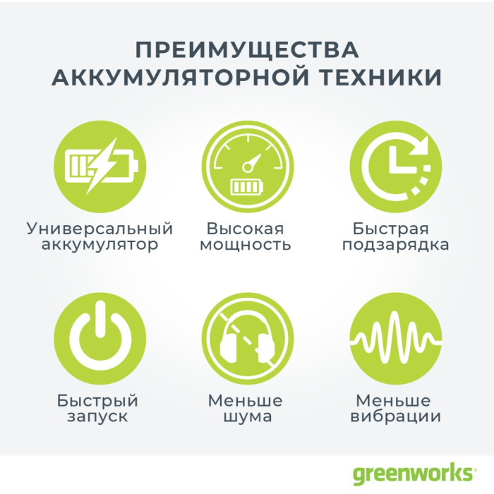 Газонокосилка самоходная Greenworks 2502907UB