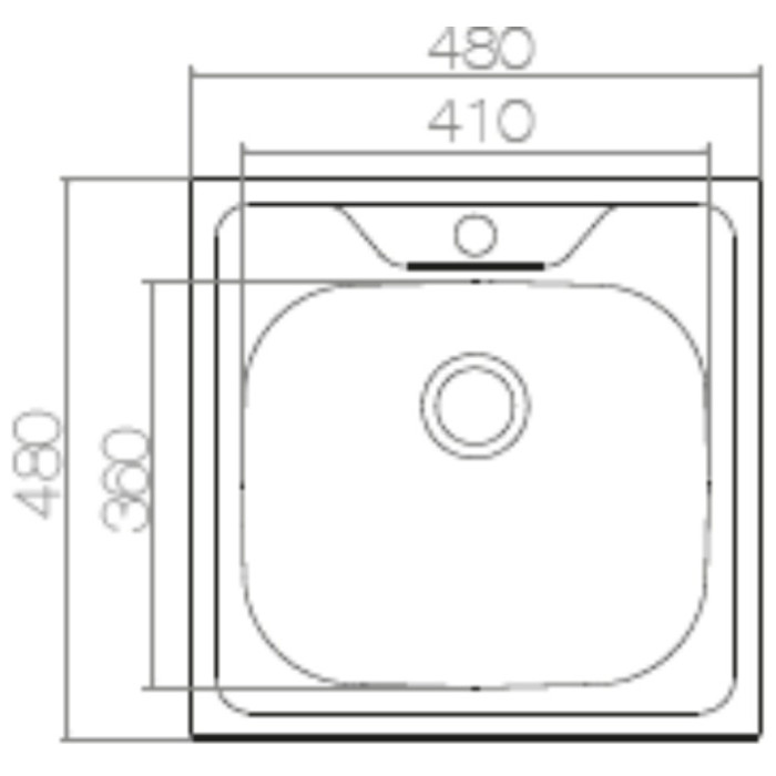 ASIL накладная AS 04 серебристый