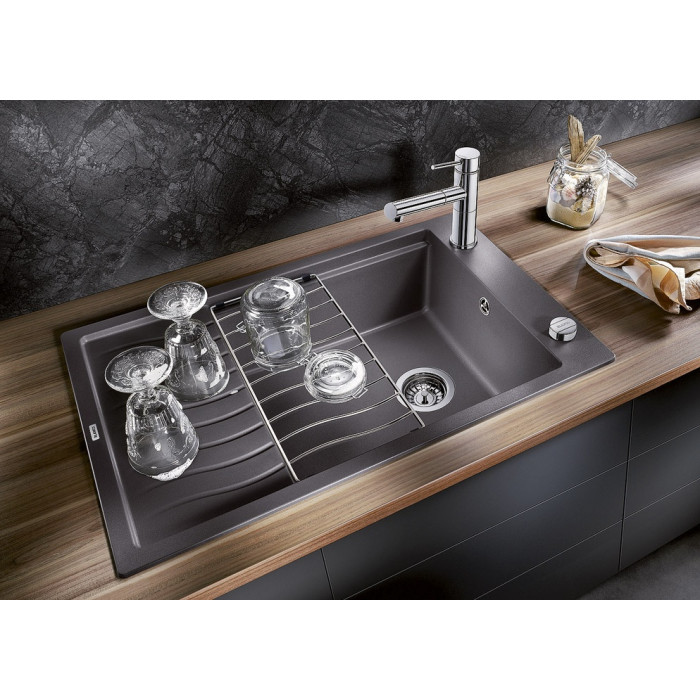 Blanco BLANCO Elon XL 6S вулканический серый (527253) Вулканический серый врезная 78х50х19 см, искусственный камень