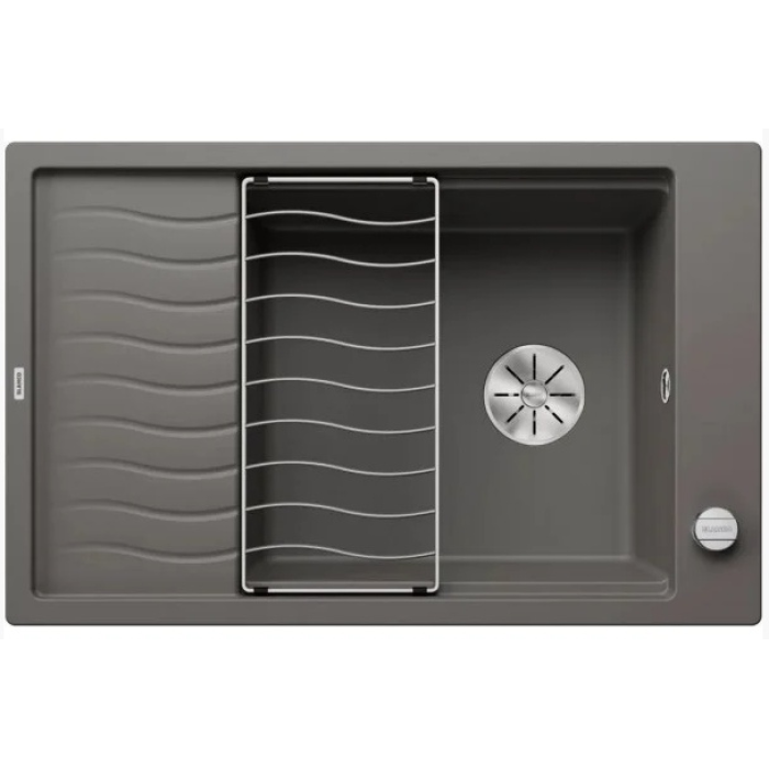 Blanco BLANCO Elon XL 6S вулканический серый (527253) Вулканический серый врезная 78х50х19 см, искусственный камень