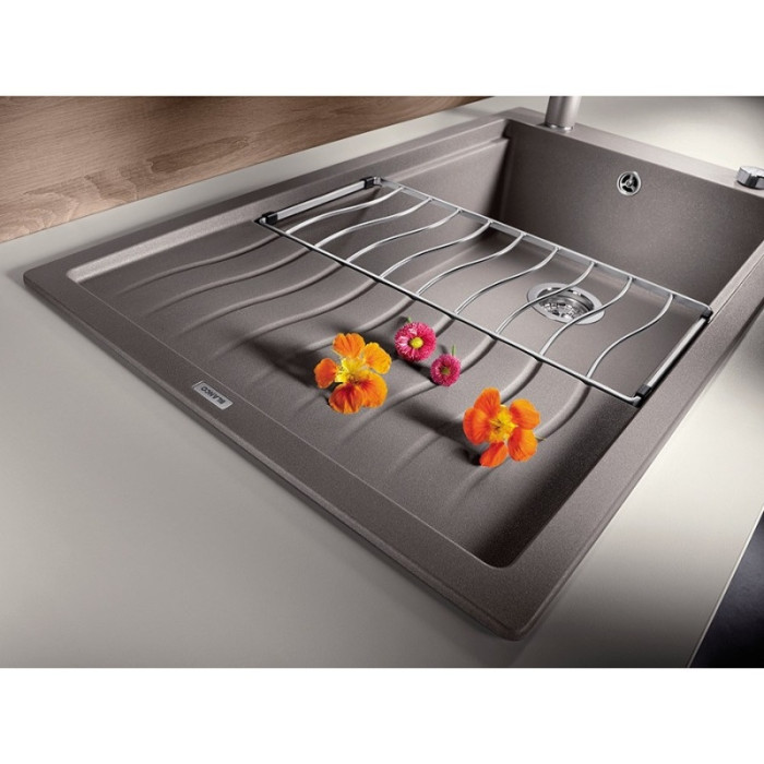 Blanco ELON XL 8S 527256 вулканический серый врезная 86х50х19 см, искусственный гранит