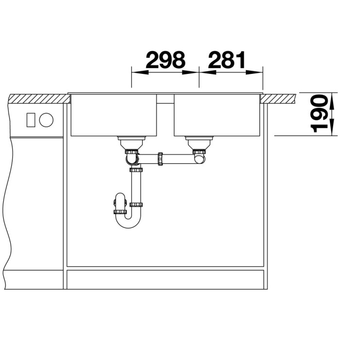Blanco Zia 9 516686 Black