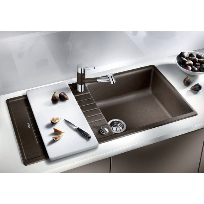 Blanco врезная Zia XL 6 S compact (527397), вулканический серый