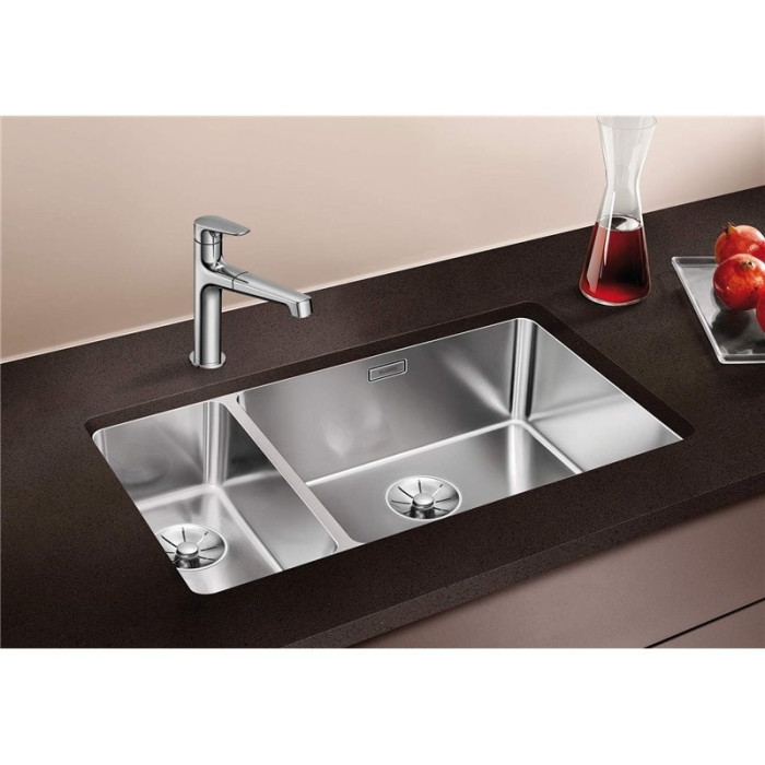 Blanco Andano 500/180-U 522989 74.5x19 серебристый