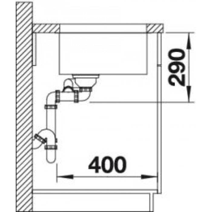 Blanco Andano 500/180-U 522991