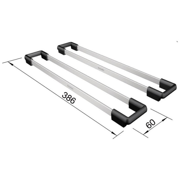 Blanco подстольная Etagon 500-U, серебристый