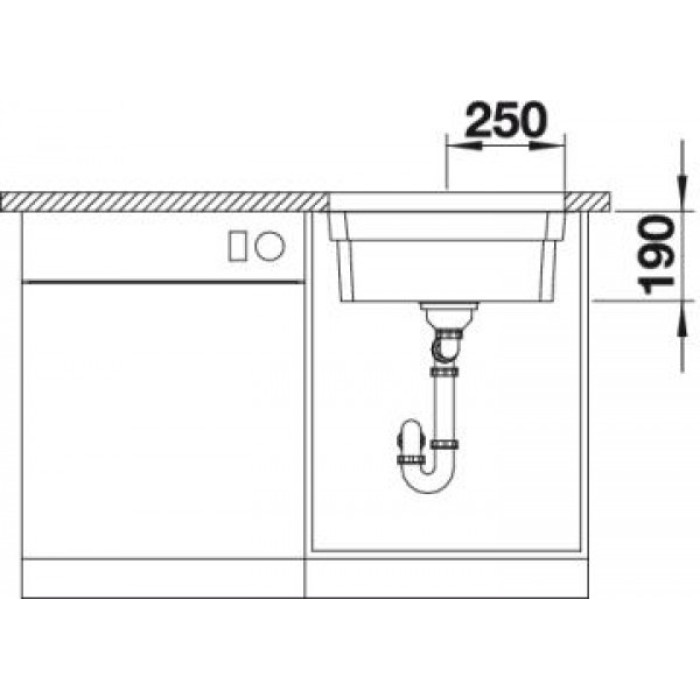Blanco Etagon 500-U 522231 White