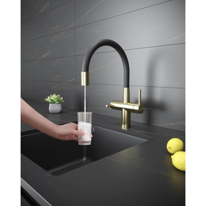 Смеситель для кухни (мойки) KuchenStern WURM-FE, однозахватный