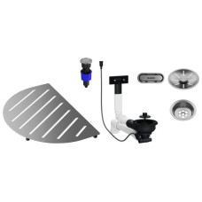 Сливная подложка Blanco 527993 Bundle Oovalon Components BF Комплект BF 40x30 см