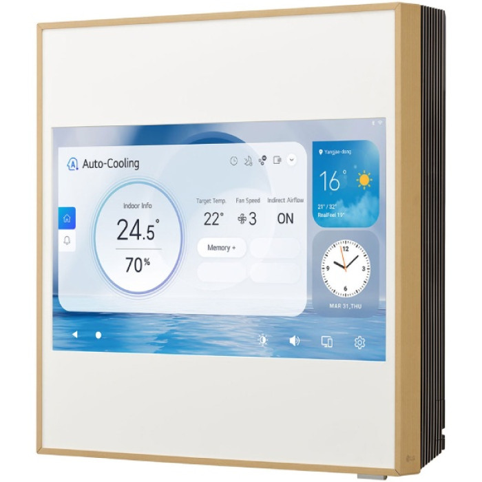 LG Next Artcool Gallery (LCD) 12K/ A12GA2.NSER+ A12GA2.U18R белый, желтый