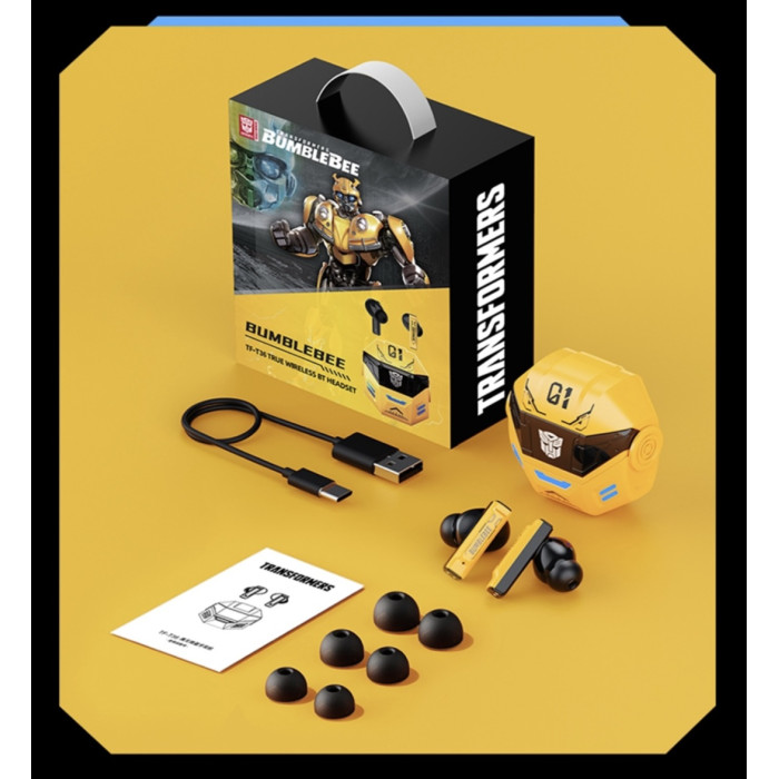 Наушники Transformers TF-T36 желтый