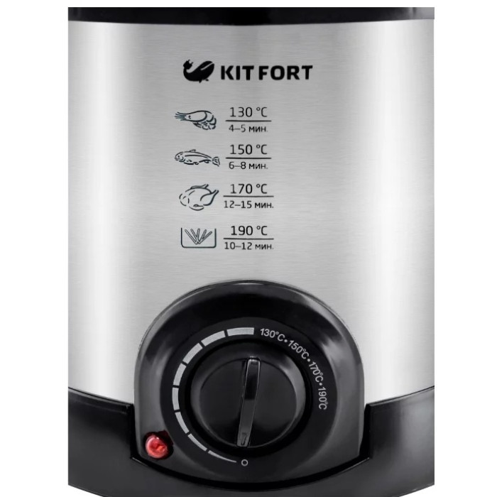 Kitfort КТ-2009 черный-серебристый