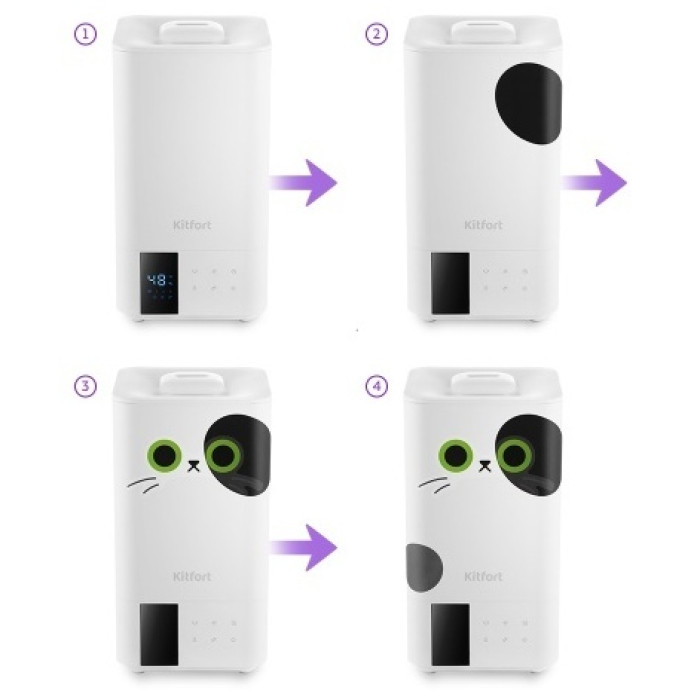 Увлажнитель воздуха Kitfort KT-2885 белый