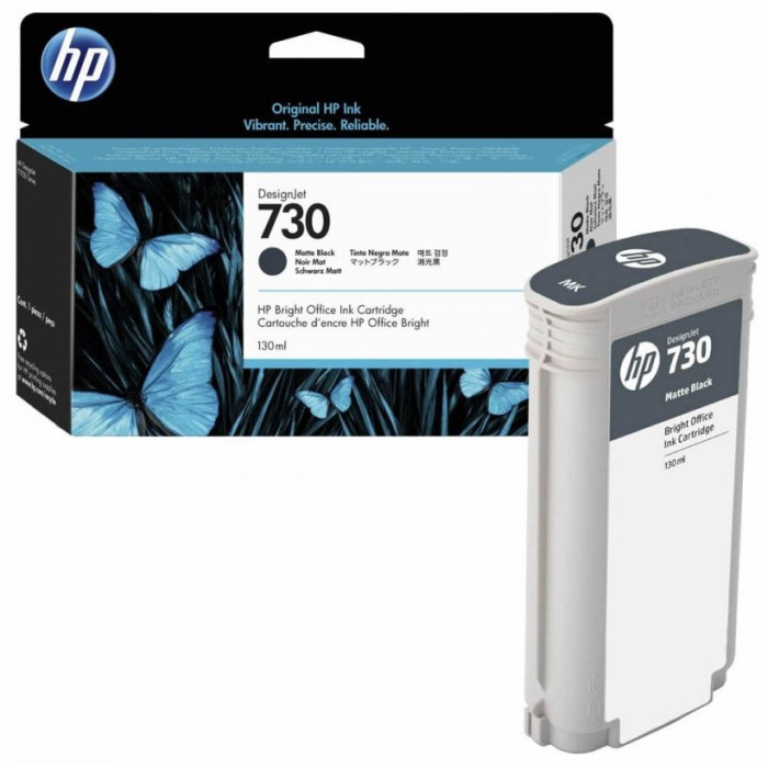 HP 730 Matte Black черный