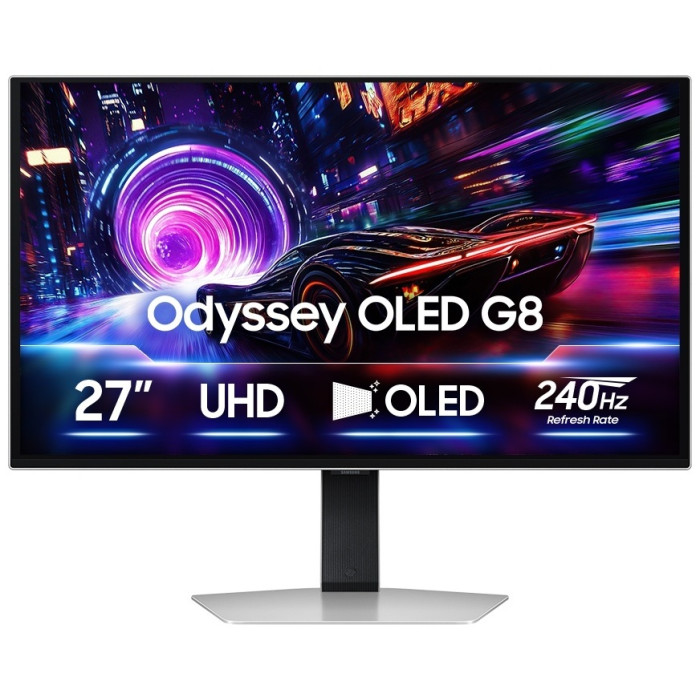 Монитор 27' SAMSUNG LS27FG812SIXCI OLED 4K 240Hz 0,03мс 250кд/м2 1млн:1 2xHDMI 1xDP 3xUSB
