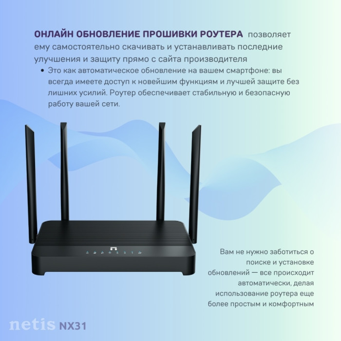 Wi-Fi роутер Netis NX31