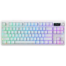 Клавиатура Ajazz MK87 Pro Peach Switch White