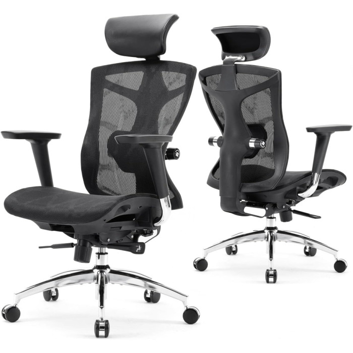 Офисное кресло Sihoo C100-B101, черный