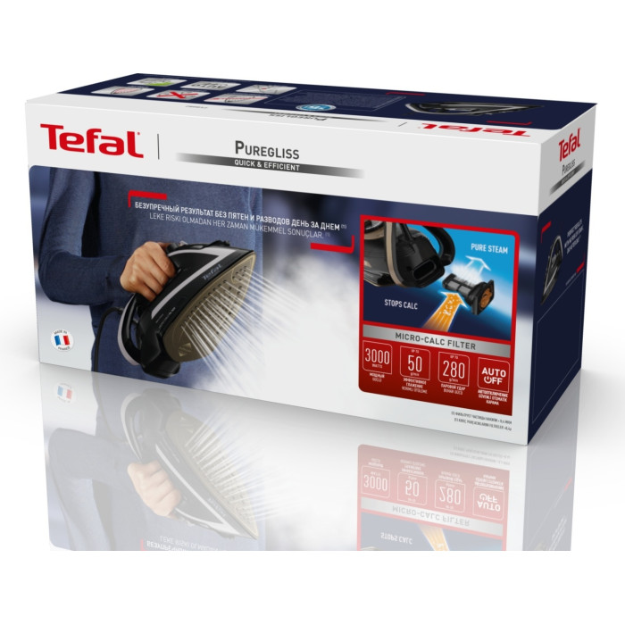Tefal Puregliss FV8082EO черный