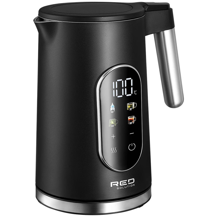 Электрочайник RED Solution COLORSENSE AM105D черный