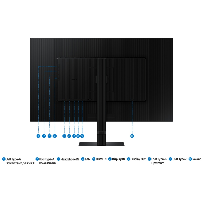 32' Samsung LS32D604UAIXCI черный