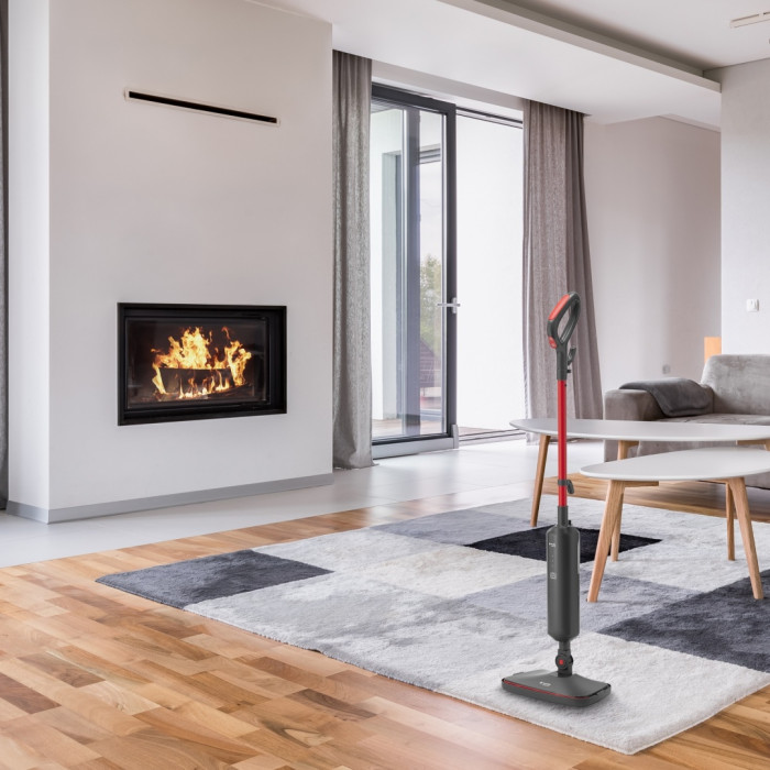 Электрошвабра Vitek VT-8188 красный, черный