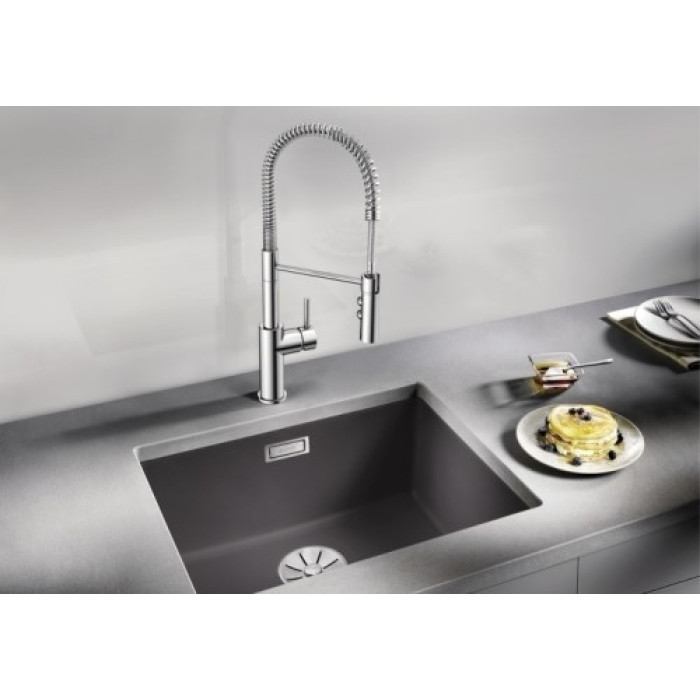 Смеситель с гибким изливом Blanco 521476, латунь, цвет хром