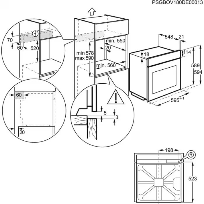 Electrolux EOF 3H40 TH черный