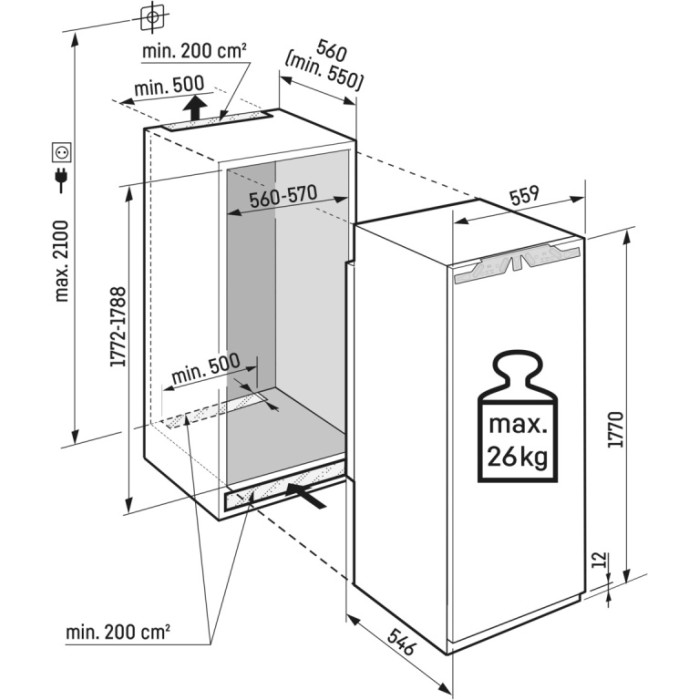 Liebherr IRBci 5150 белый