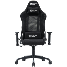 Игровое кресло Canyon CNS-MCCH01, черный, белый